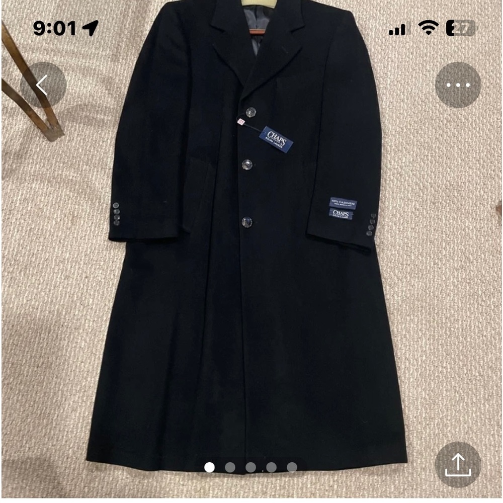Ralph Lauren cashmere coat NWT full length men L